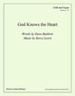 God Knows the Heart SA choral sheet music cover